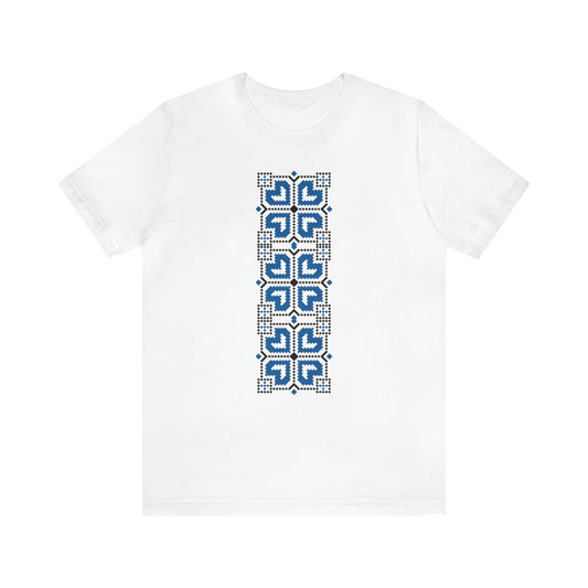 Vyshyvanka Blue UKR Unisex T-Shirt