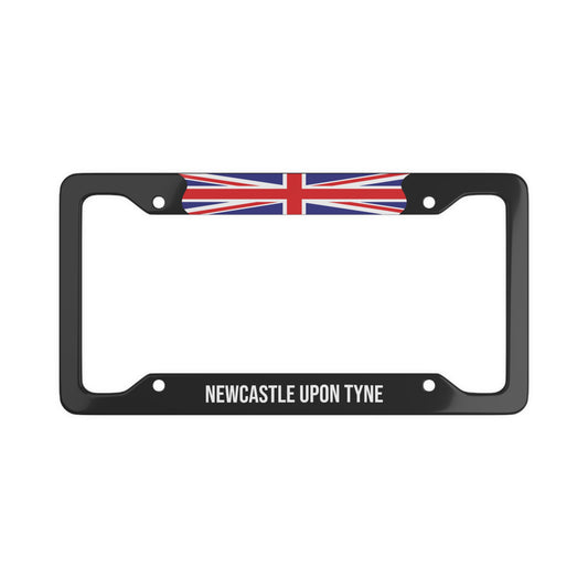 Newcastle Upon Tyne UK Flag Car Plate Frame