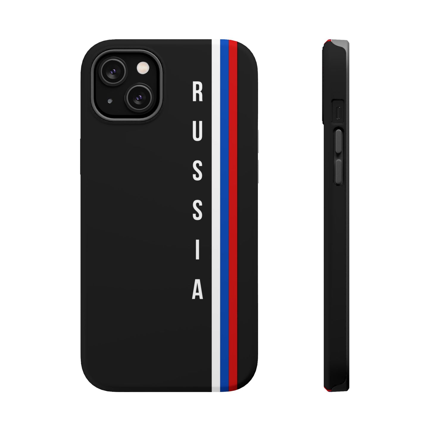 Russia Stripes Vertical MagSafe Tough Cases