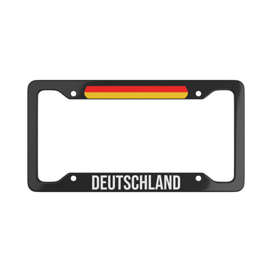 Deutschland Flag Car Plate Frame