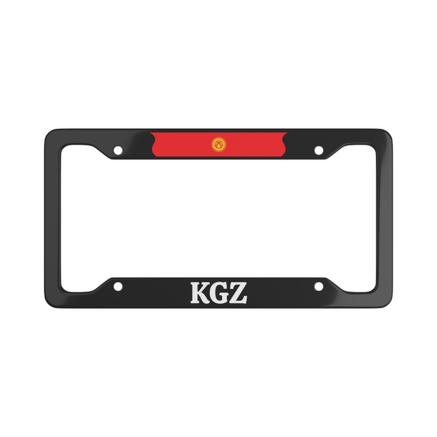 KGZ License Plate Frame