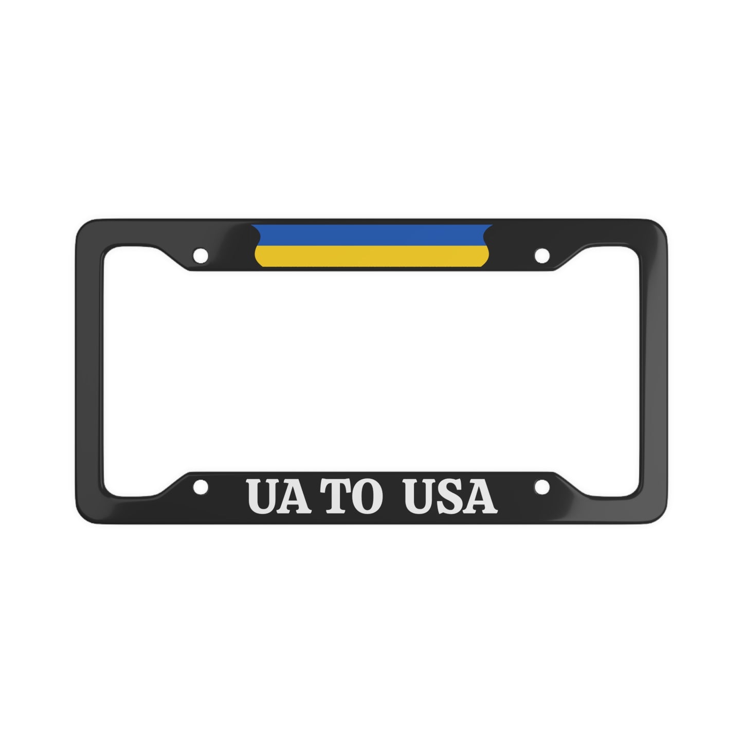 UA TO USA License Plate Frame