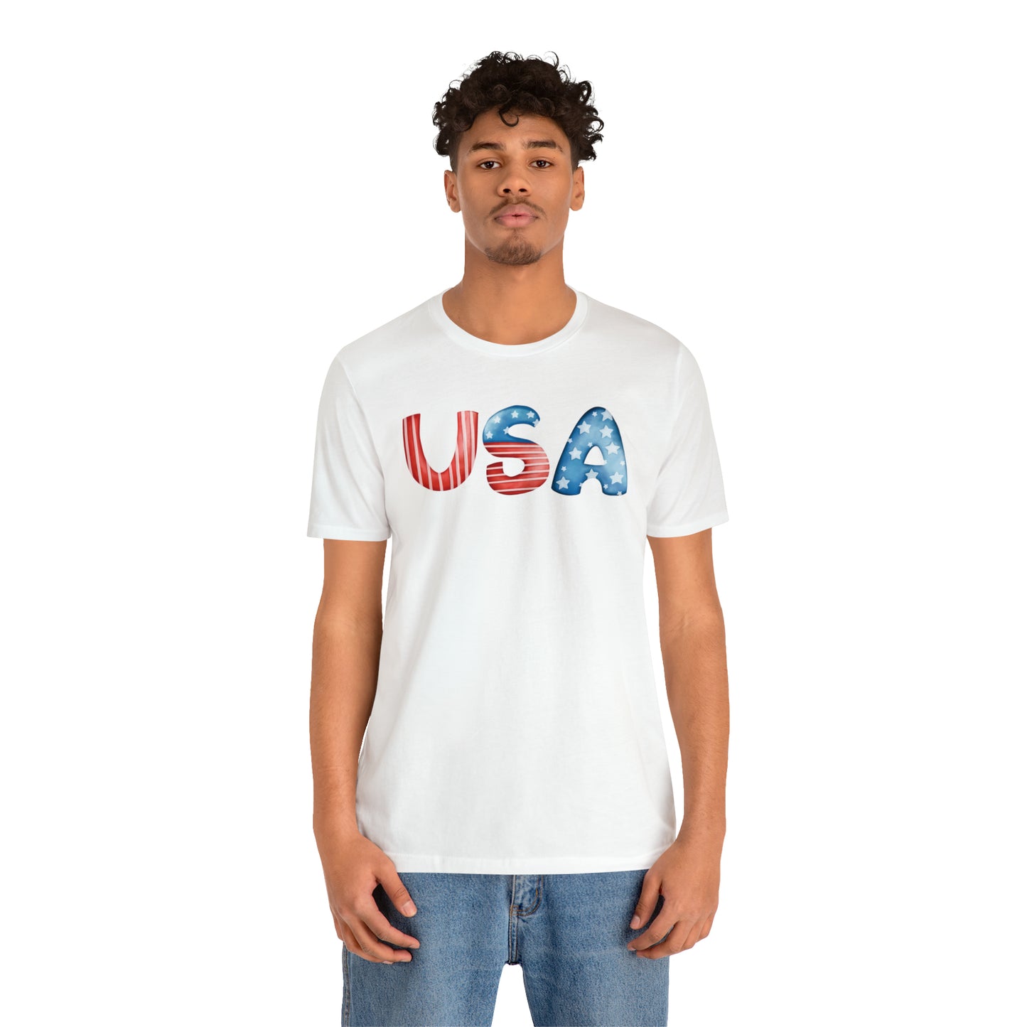 USA Aquarel Unisex T-Shirt