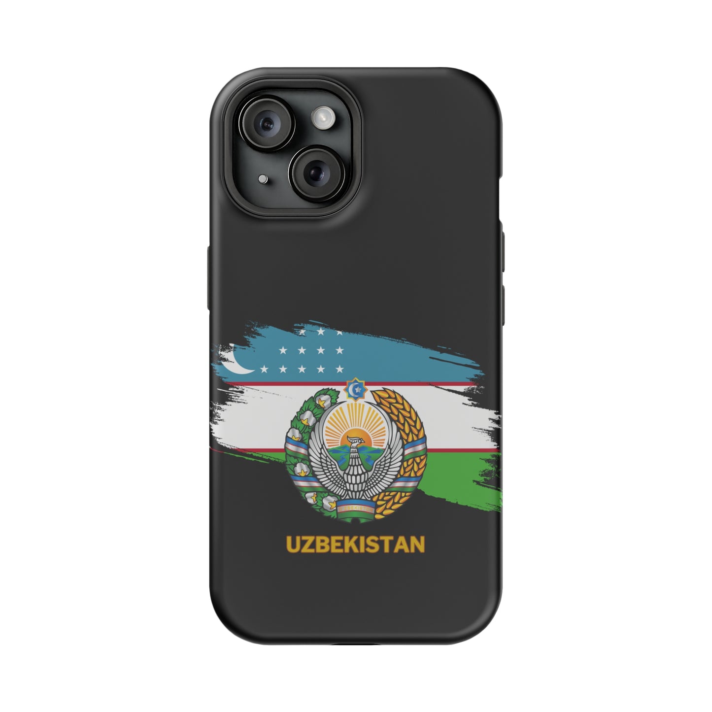 Uzbekistan Flag MagSafe Tough Cases