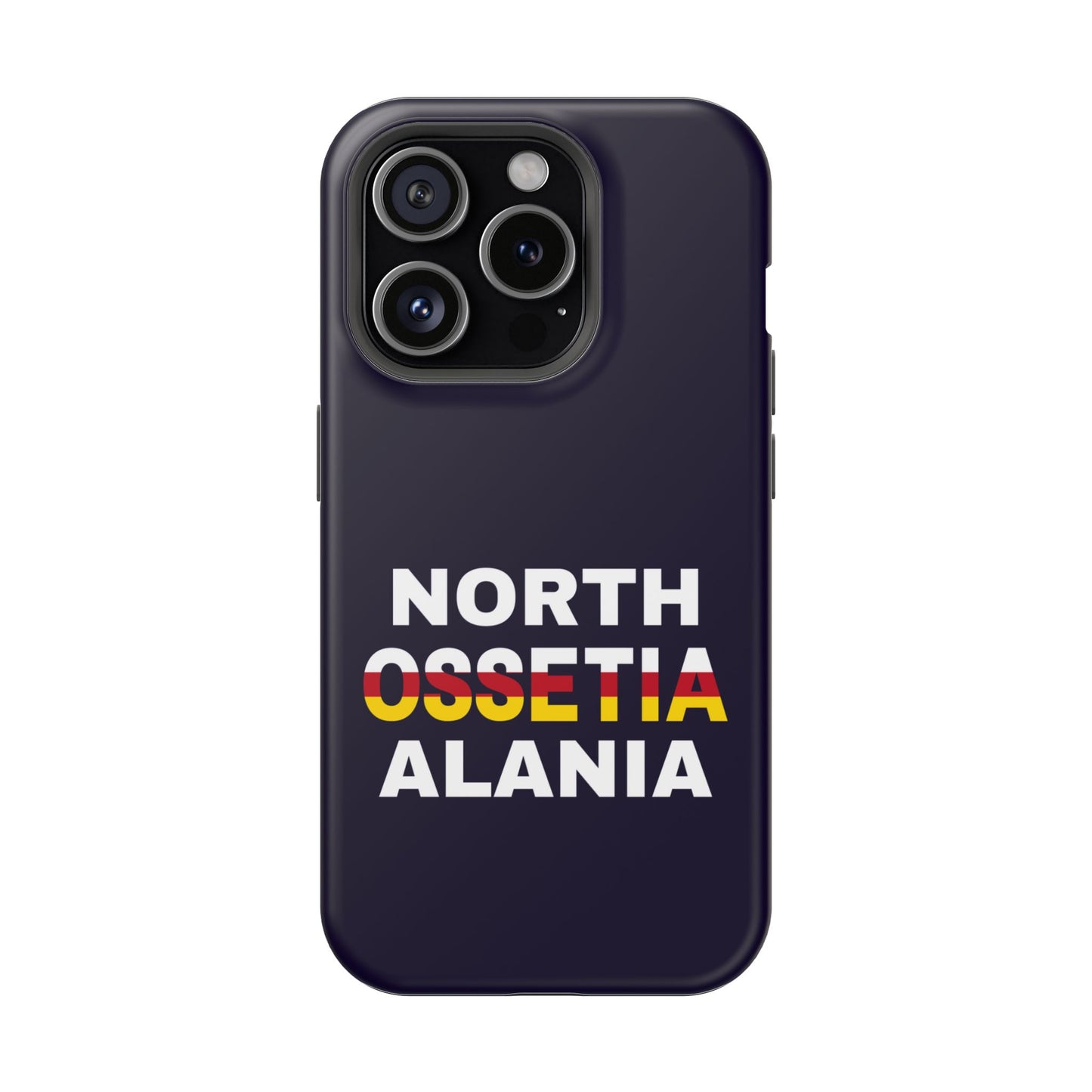 North Ossetia Alania Deep Blue MagSafe Tough Case