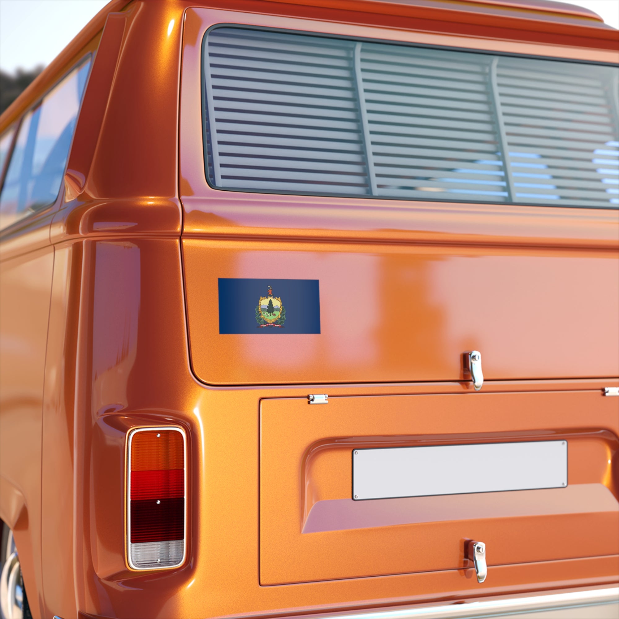 Vermont Flag Bumper Stickers