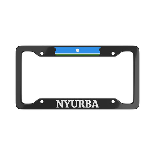 Nyurba License Plate Frame