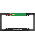 Georgetown Guyana Premium License Plate Frame