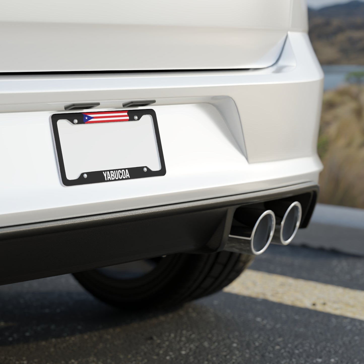 Yabucoa, Puerto Rico Car Plate Frame