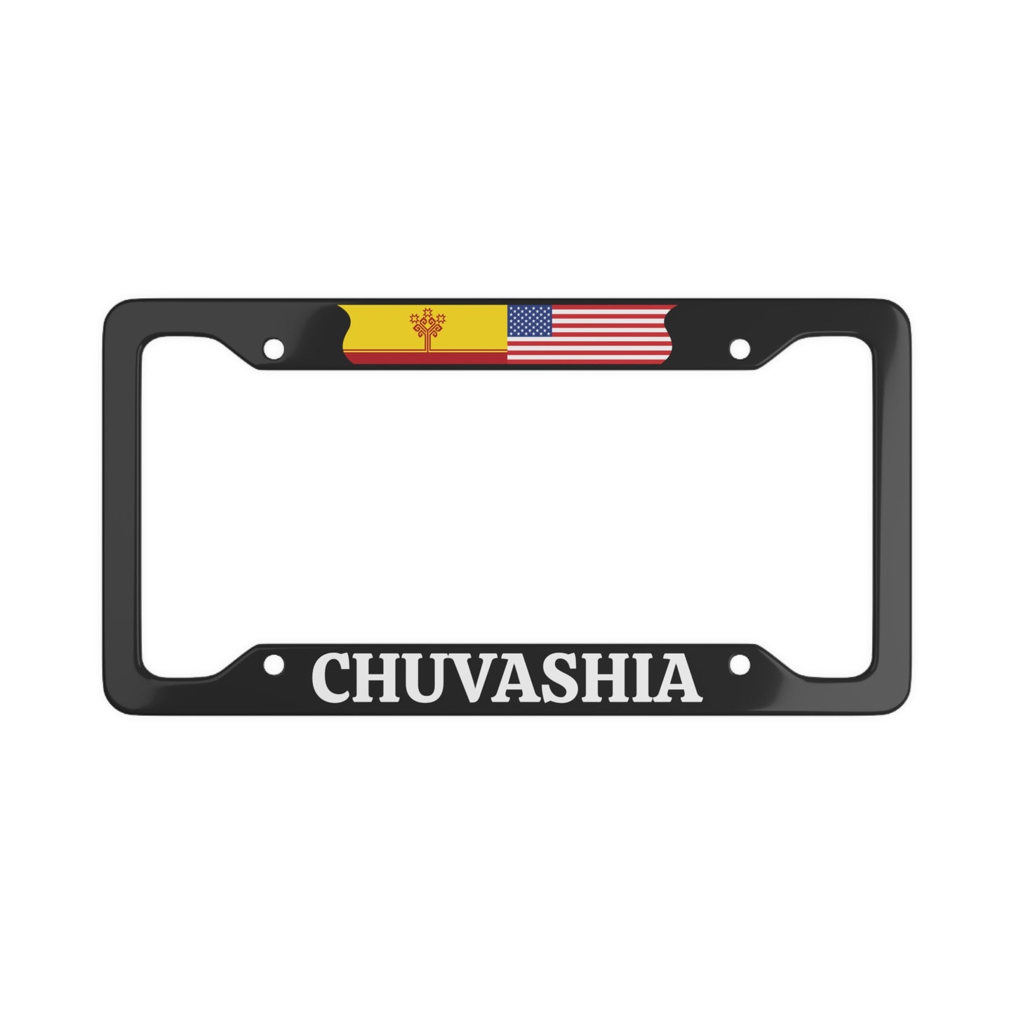 Chuvashia USA License Plate Frame