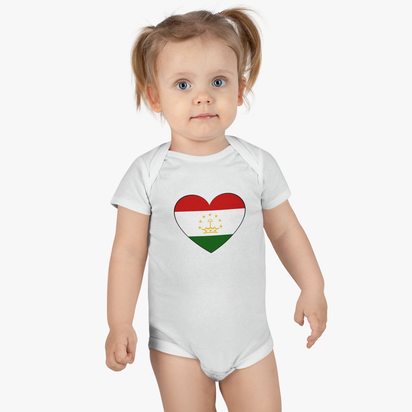 Tajikistan Organic Bodysuit