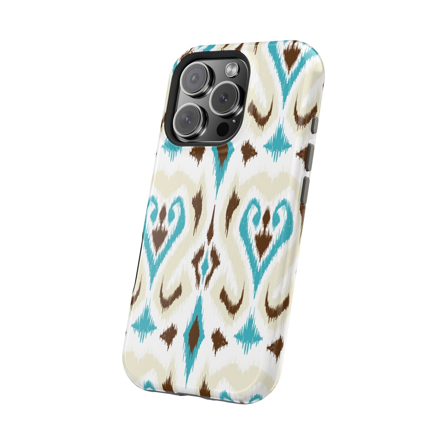 Light Uzbek Ikat MagSafe Phone Case