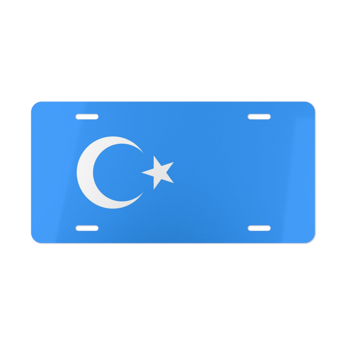 Uyghur Flag Vanity Plate