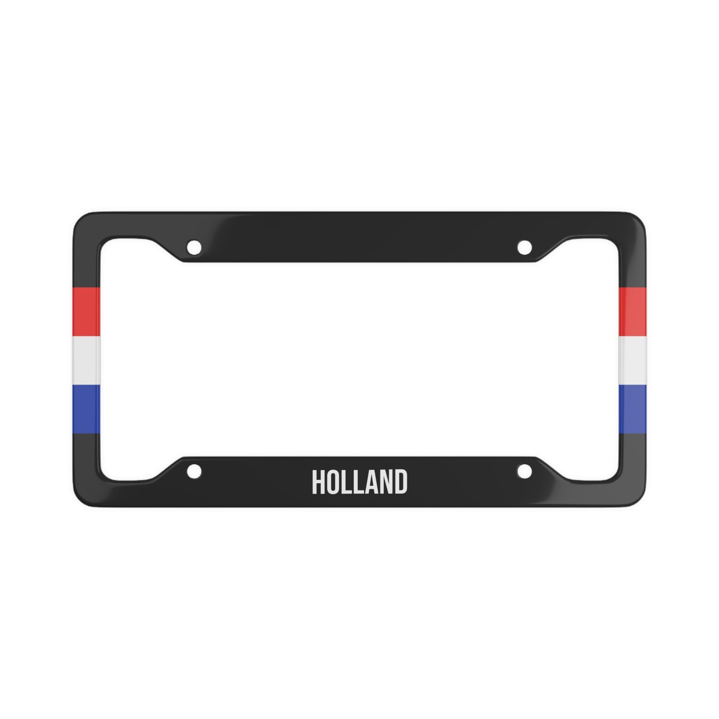 Holland Side Flag Car Plate Frame