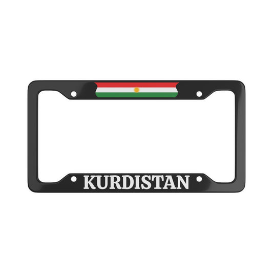 Kurdistan License Plate Frame