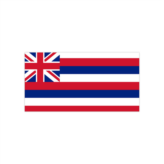 Hawaii Flag Bumper Stickers