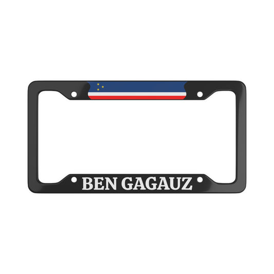 Ben Gagauz License Plate Frame