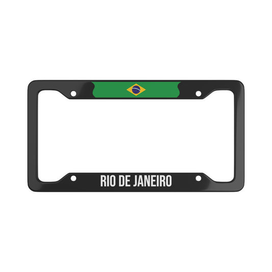Rio De Janeiro, Brazil Car Plate Frame