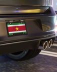 Suriname Flag Vanity Plate