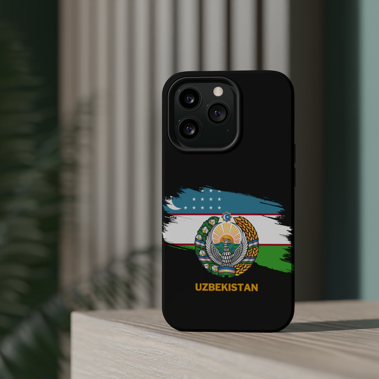 Uzbekistan Flag MagSafe Tough Cases