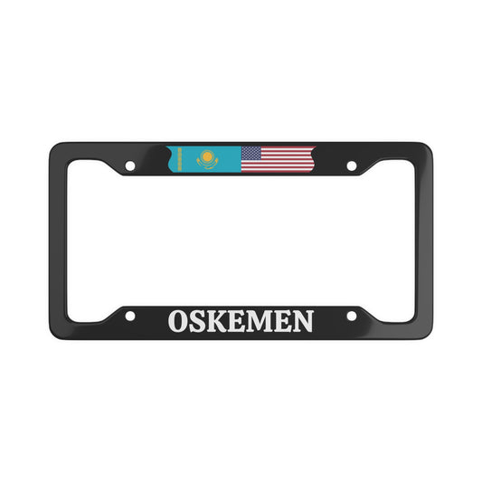 Oskemen KZ License Plate Frame