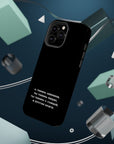 А теперь запомни ты теперь пацан ты теперь с улицы MagSafe Tough Cases