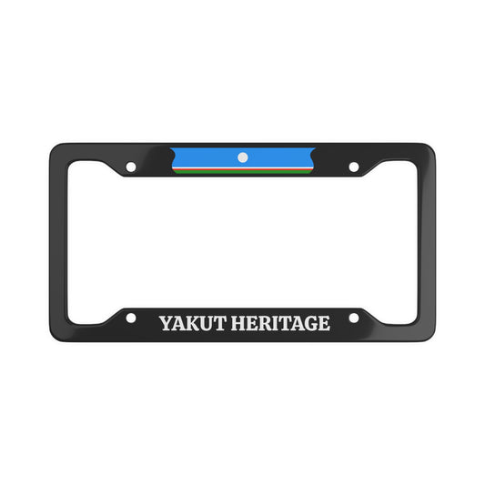 Yakut Heritage Sakha License Plate Frame