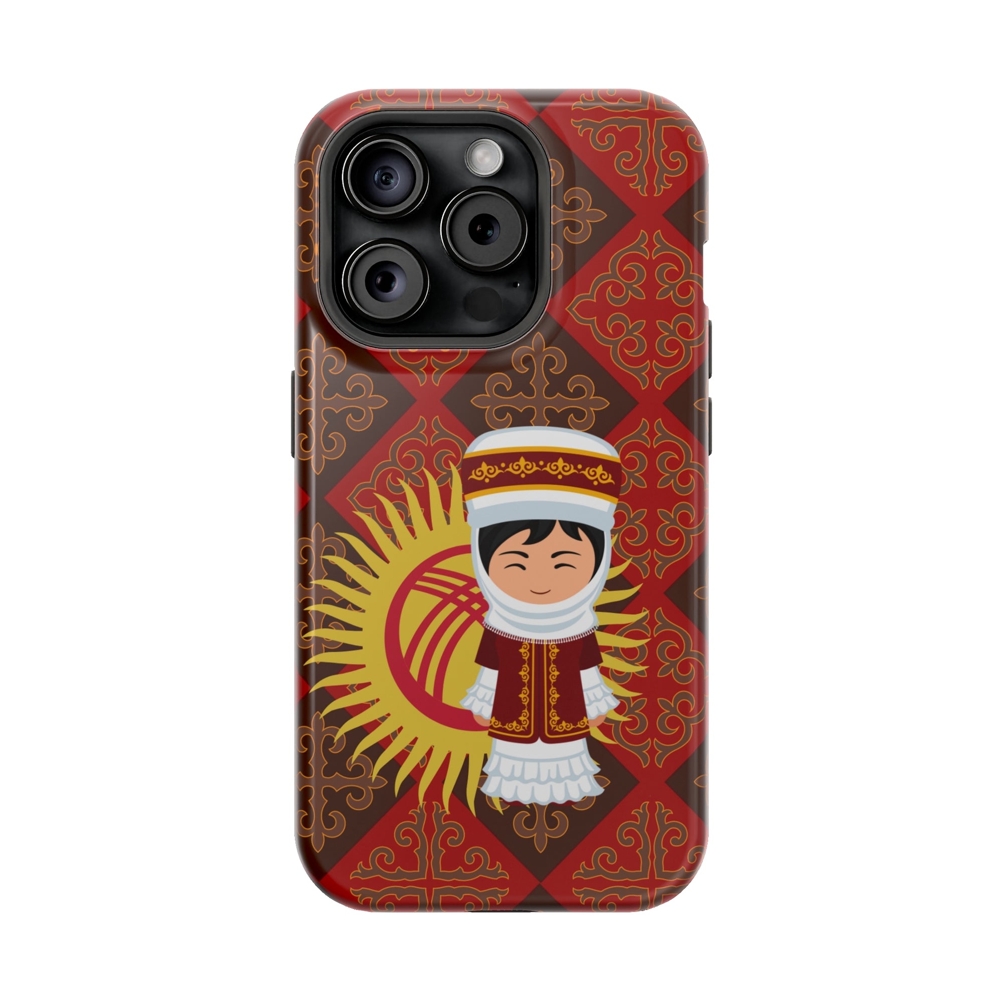 Kyrgyzstan Traditional Clothing MagSafe Tough Cases