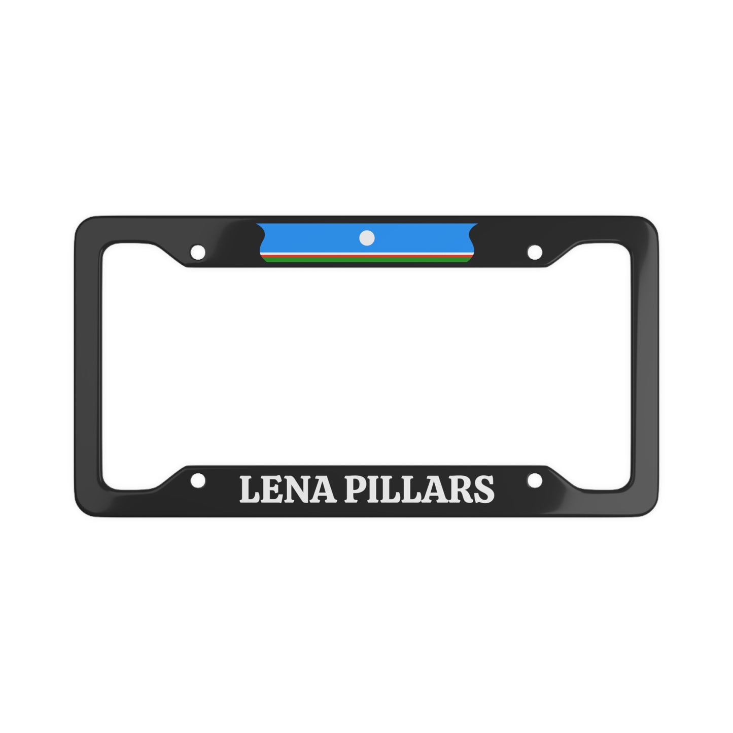 Lena Pillars License Plate Frame