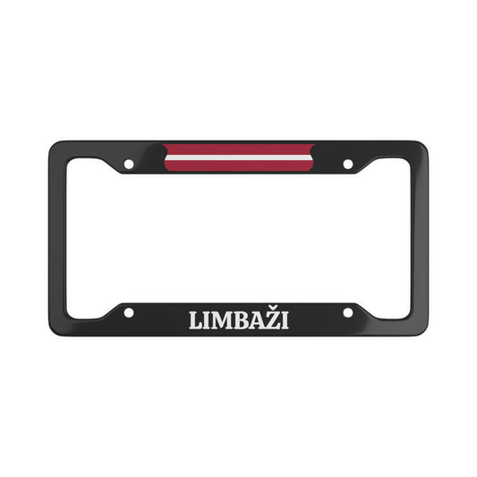 LIMBAŽI, Latvia License Plate Frame