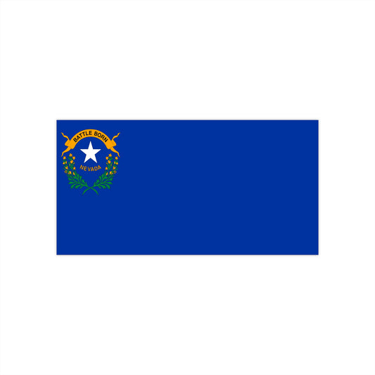 Nevada Flag Bumper Stickers