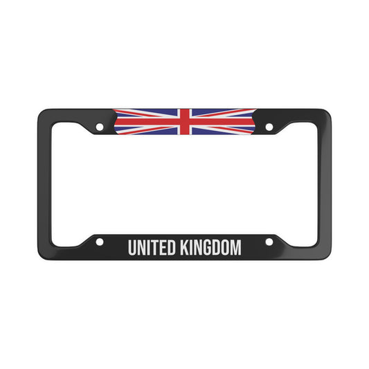 United Kingdom Flag Car Plate Frame