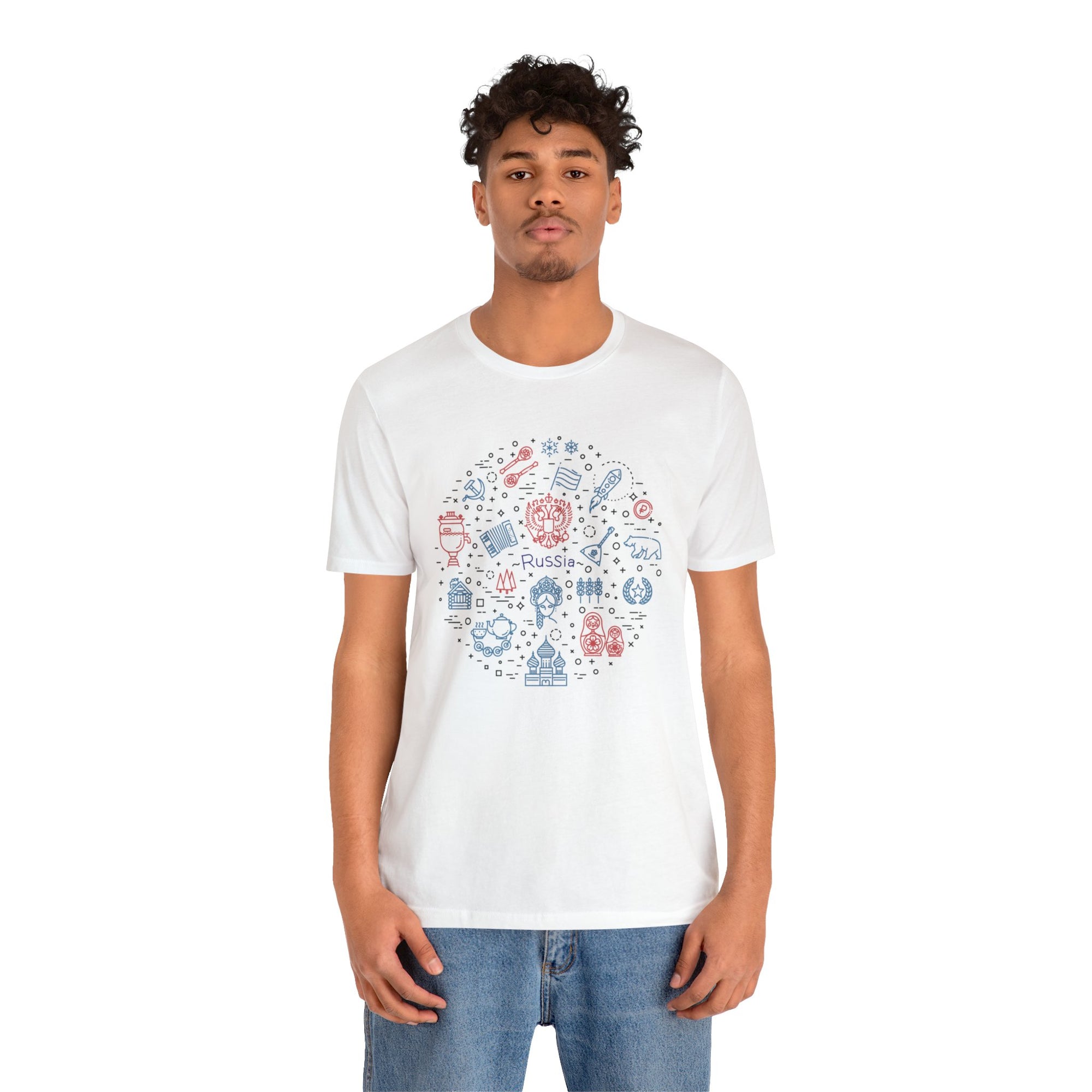 Russia Minimalist Culture T-Shirt