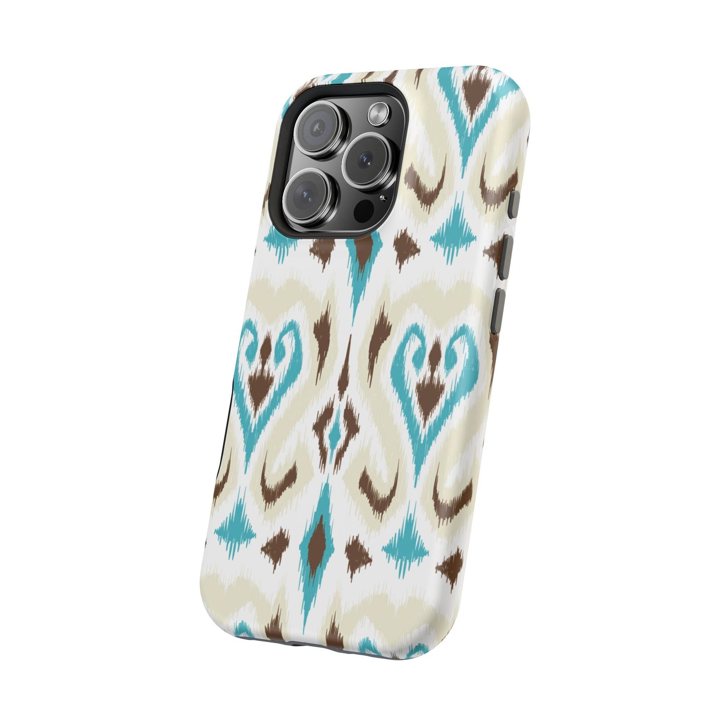 Light Uzbek Ikat MagSafe Phone Case