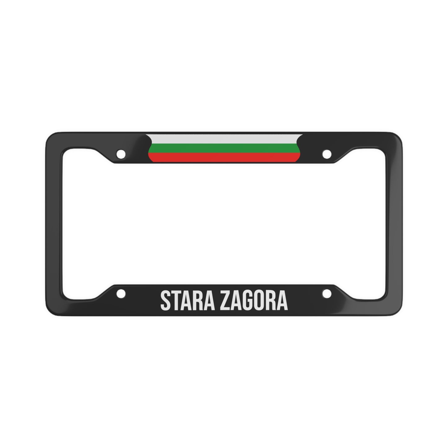 Stara Zagora Bulgaria Flag Car Frame