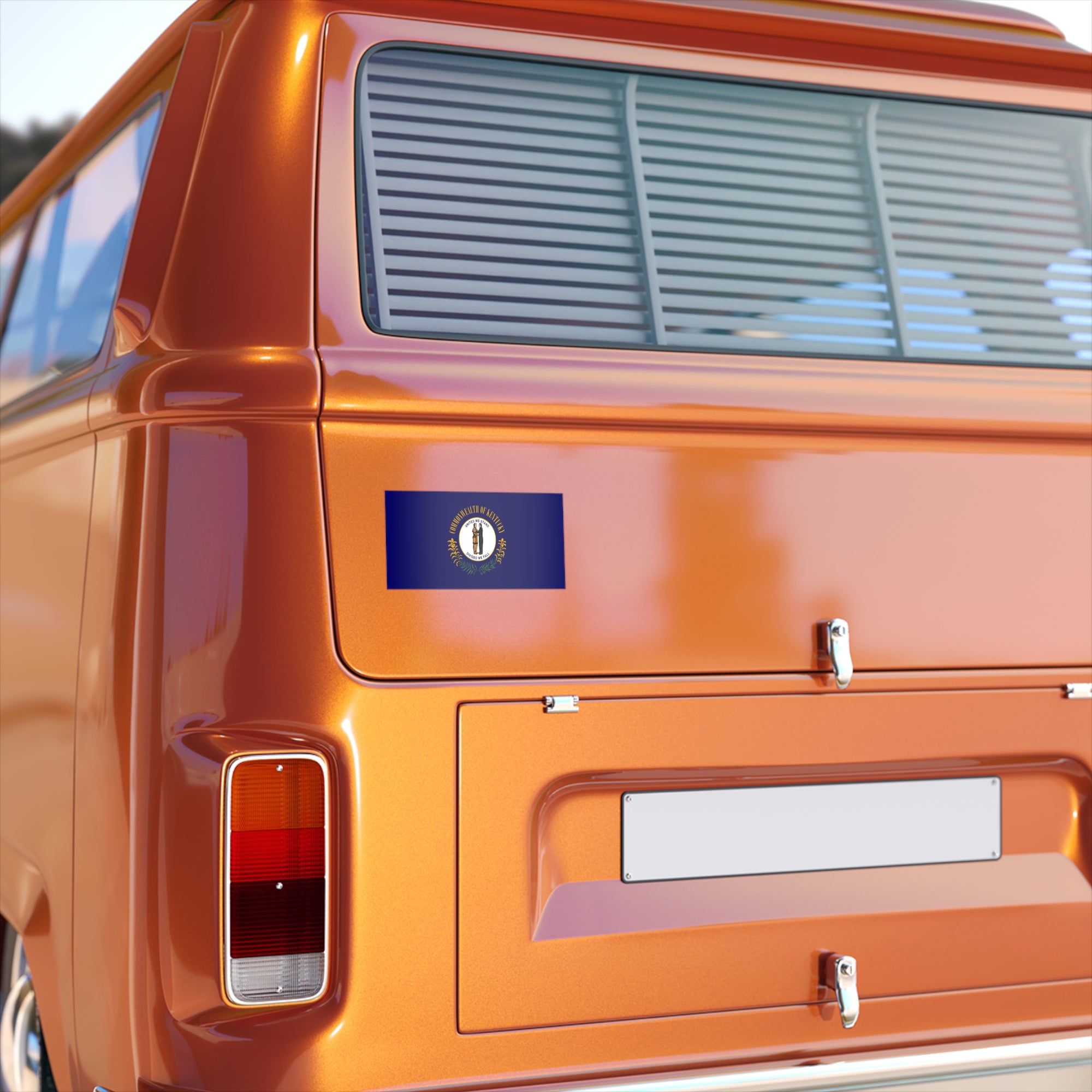Kentucky Flag Bumper Stickers