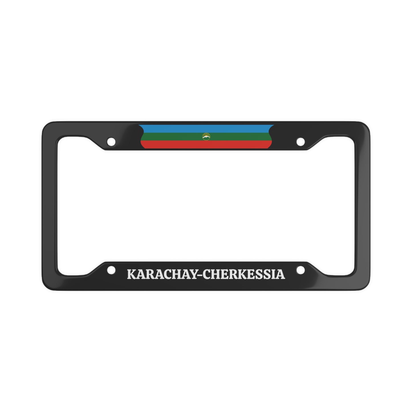 Karachay-Cherkessia License Plate Frame