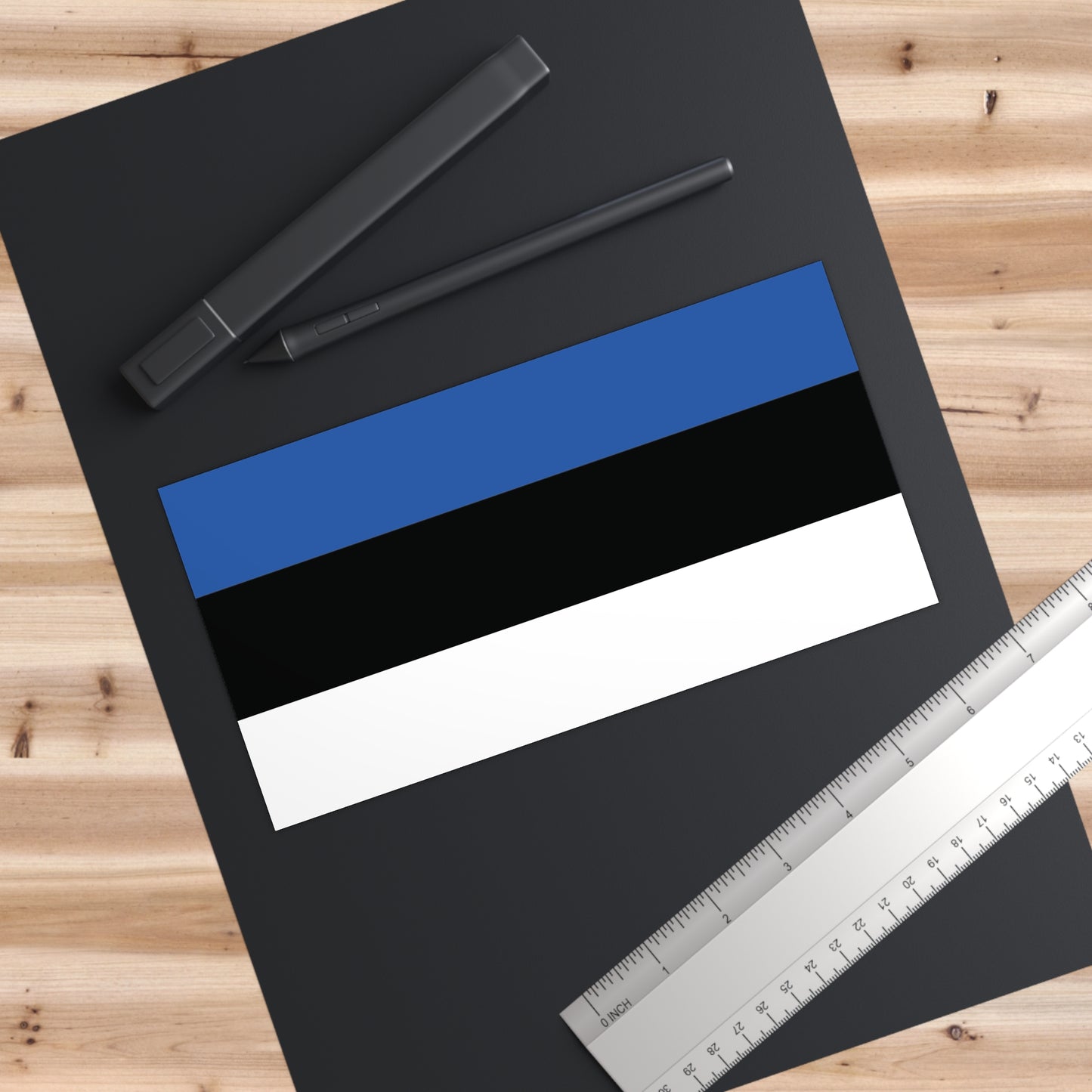 Estonia Flag Bumper Sticker