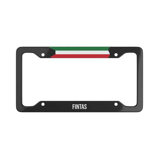 Fintas Kuwait Premium License Plate Frame