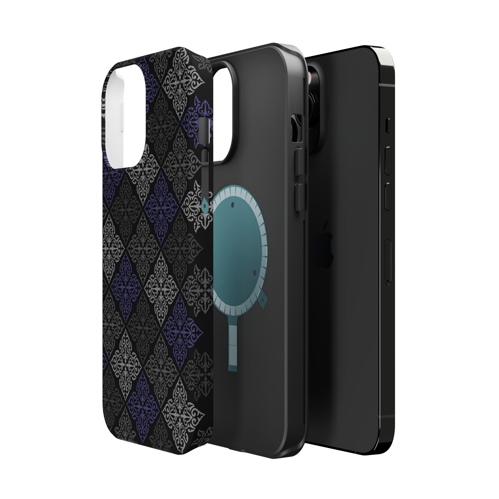 Black KZ Ornament MagSafe Tough Cases