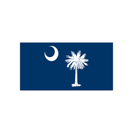 South Carolina Flag Bumper Stickers