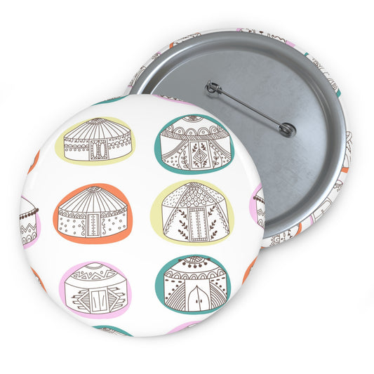 Yurts Pin Buttons