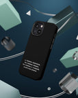 А теперь запомни ты теперь пацан ты теперь с улицы MagSafe Tough Cases
