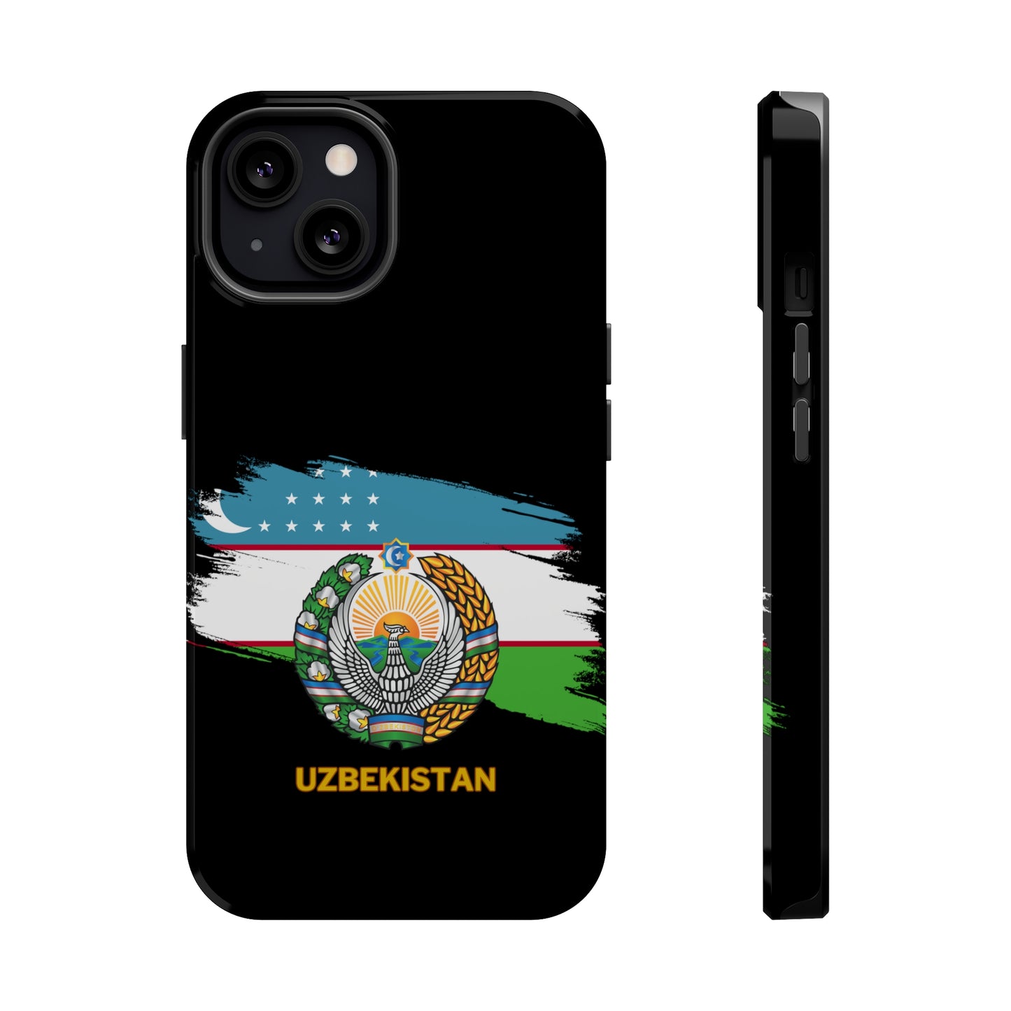 Uzbekistan Flag MagSafe Tough Cases