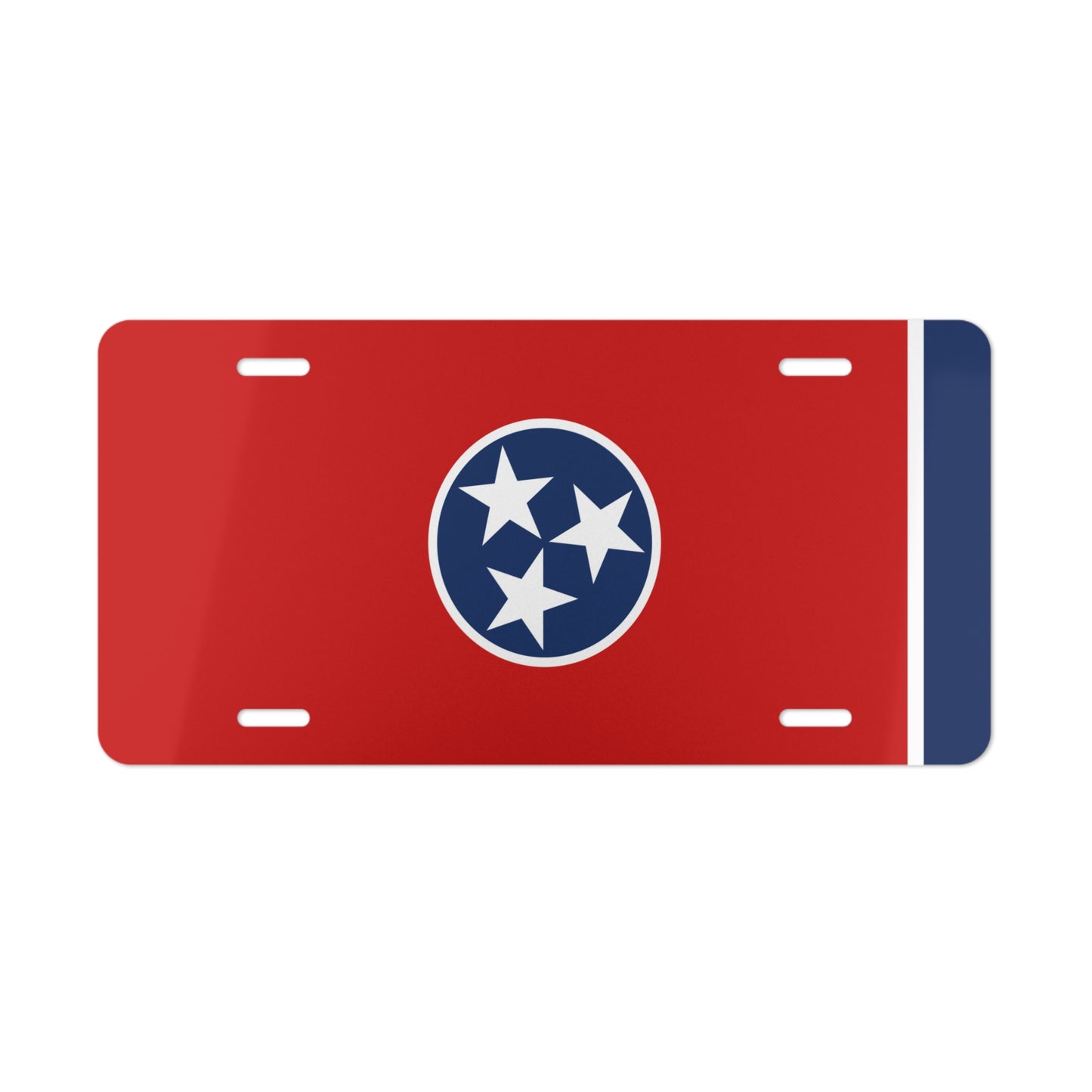 Tennessee State Flag, USA Vanity Plate