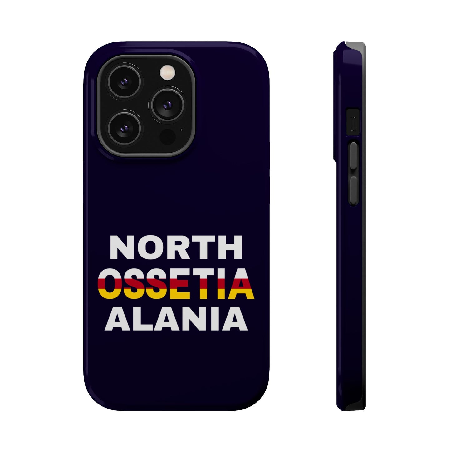 North Ossetia Alania Deep Blue MagSafe Tough Case