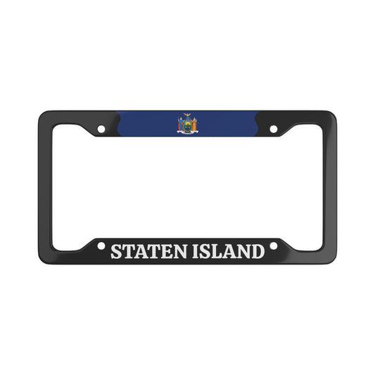 Staten Island New York State, USA License Plate Frame