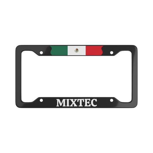 Mixtec Mexican Tribe License Plate Frame
