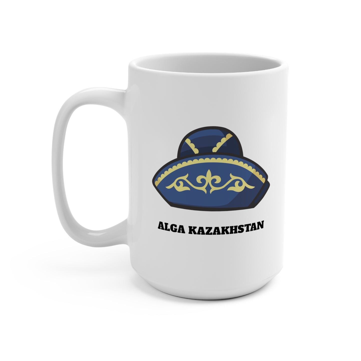 Kalpak Alga Kazakhstan Mug 15oz