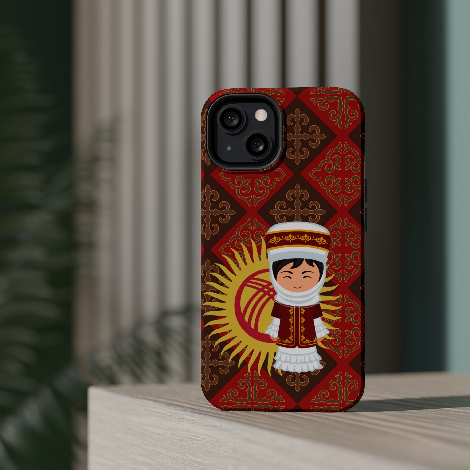 Kyrgyzstan Traditional Clothing MagSafe Tough Cases